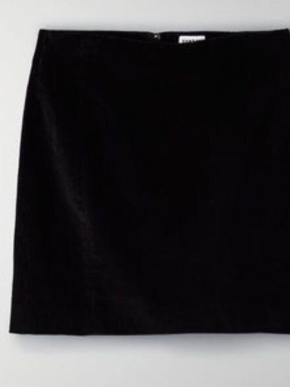 Aritzia Sunday Best Corduroy Lyra Mini Skirt Black Size 6